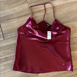 Wine color express shirt